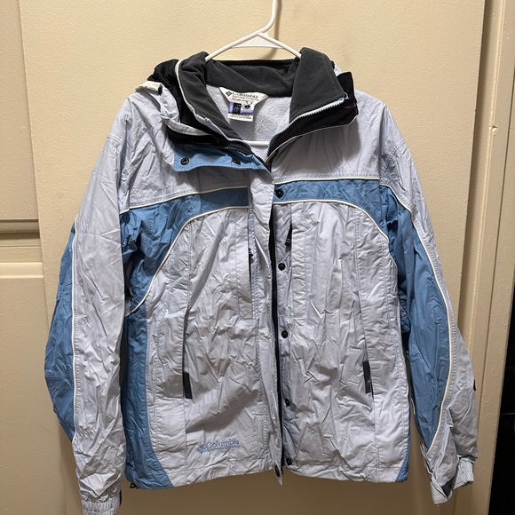 Columbia Jackets & Coats Columbia Two Layer Snow Jacket Blue Poshmark